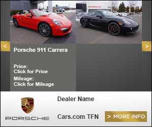 Dynamic Porsche Cube Template
